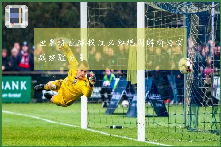 世界杯让球投注必知规则解析与实战经验分享